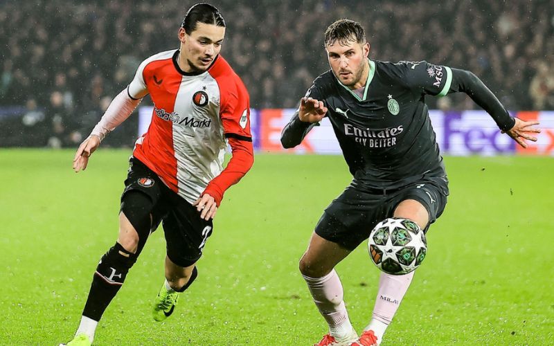 Tính tương tác của các cầu thủ Feyenoord