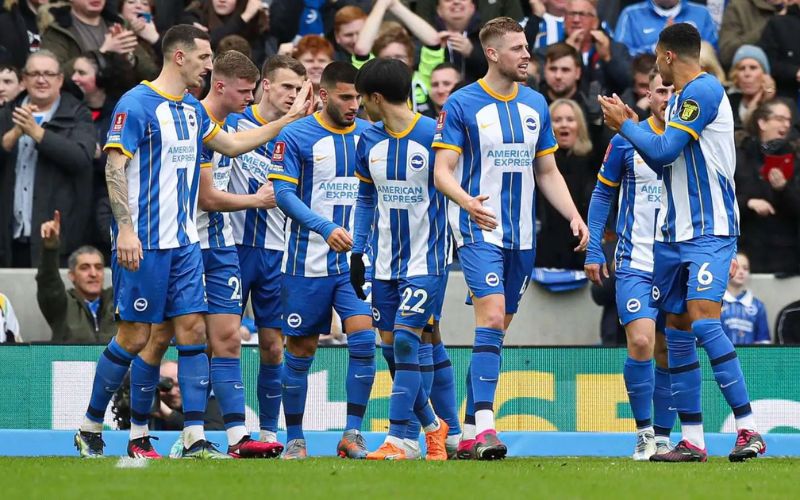 Brighton đội bóng sở hữu chiến thuật linh hoạt